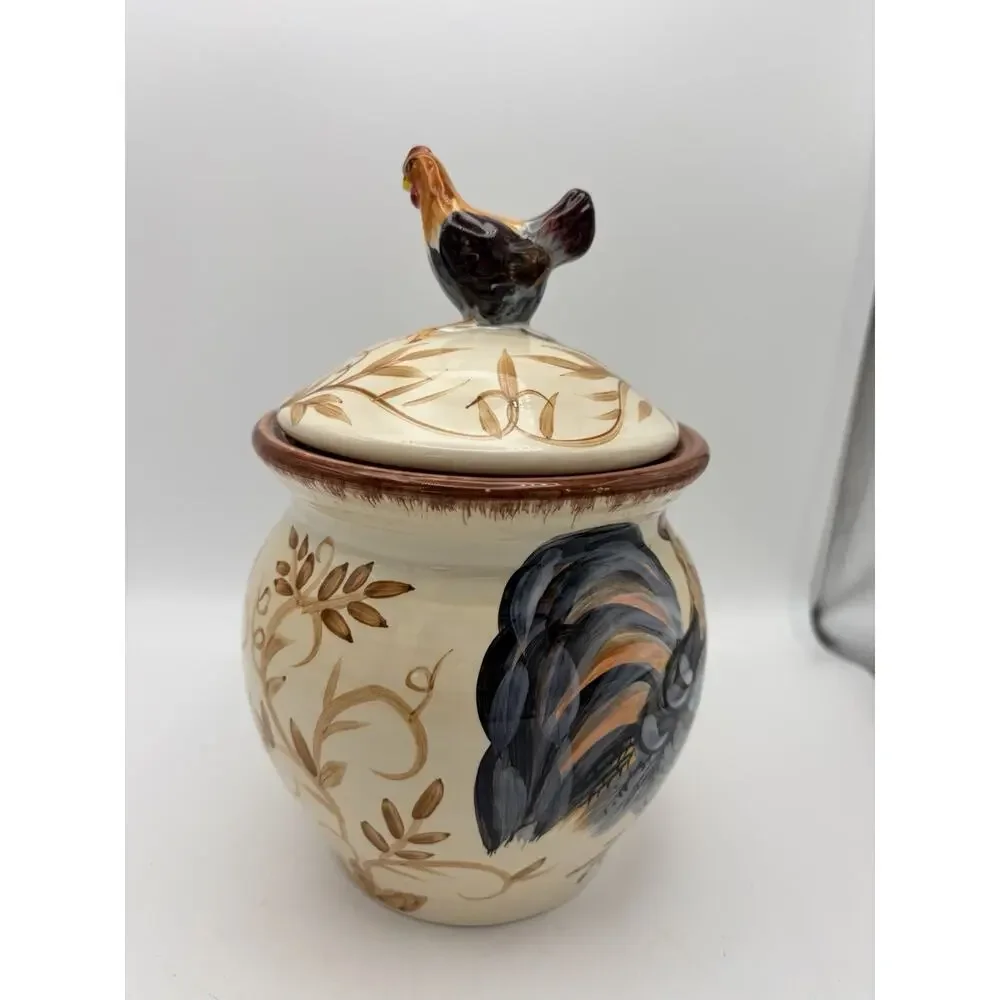 Dario Farrucci Design. Country Chicken Canister. Discontinued.